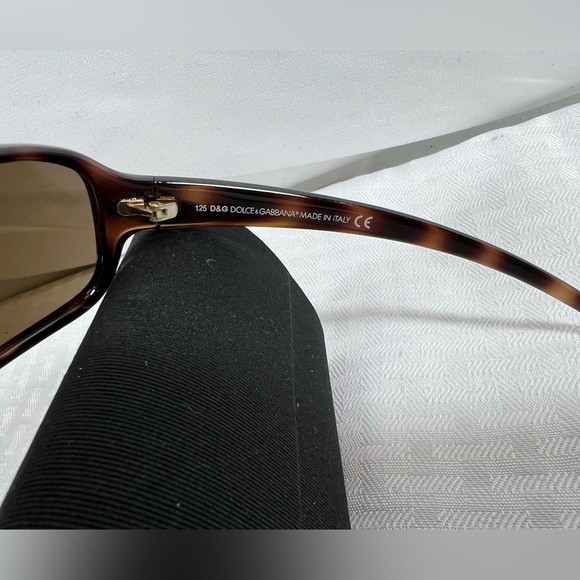5022: D&G 2200 95 Tortoise Y2K Sunglasses Made in Italy main image 6